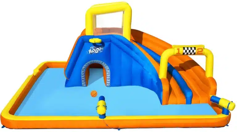 Bestway 53377 Parco acquatico per bambini Super Speedway, 5-10 anni