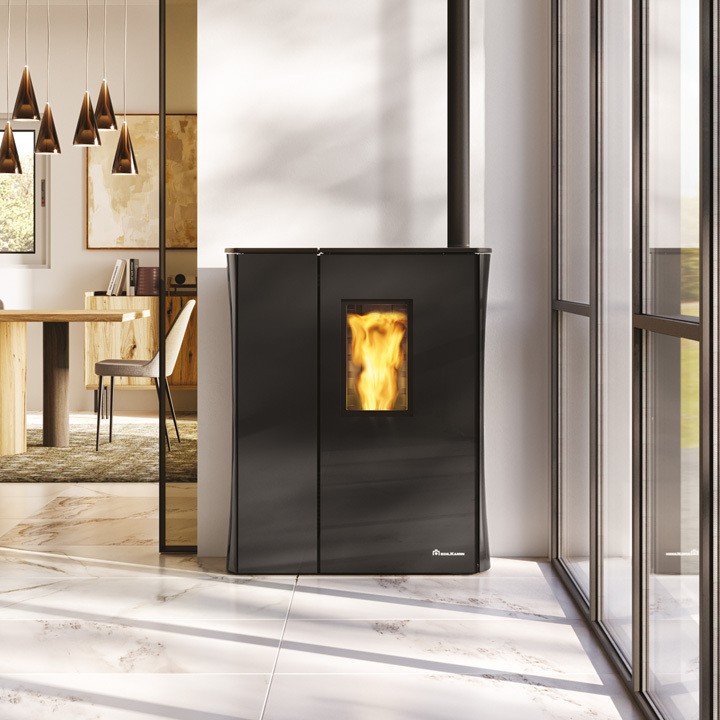Stufa a pellet EDILKAMIN modello CHERIE SLIM 9+
