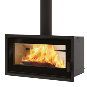 Inserto a legna EDILKAMIN modello FIREPOCKET 100 EVO