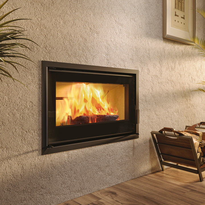 Inserto a legna 5 stelle EDILKAMIN modello FIREPOCKET 80 EVO - immagine 5