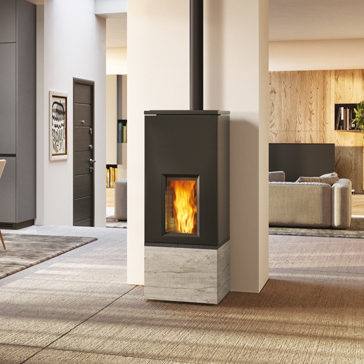 Stufa a pellet 5 stelle EDILKAMIN modello RISE X 7 - 9+ - immagine 2