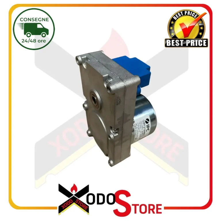 Motoriduttore sincrono IPC GMF210H801 Velocità: 1 rpm. Alimentazione: 220V/240 V - 50/60 Hz. Albero: cavo diametro 8,1 mm. Spianatura: singola. Senso di rotazione: CW/CCW. Coppia nominale: 20 Nm.