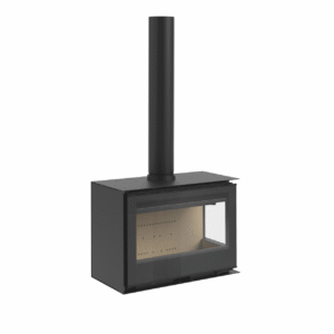 Inserto a legna ROCAL LLAR CALOR modello ATRIA 80 LD + T