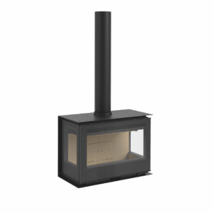 Inserto a legna ROCAL LLAR CALOR modello ATRIA 80 TC + T