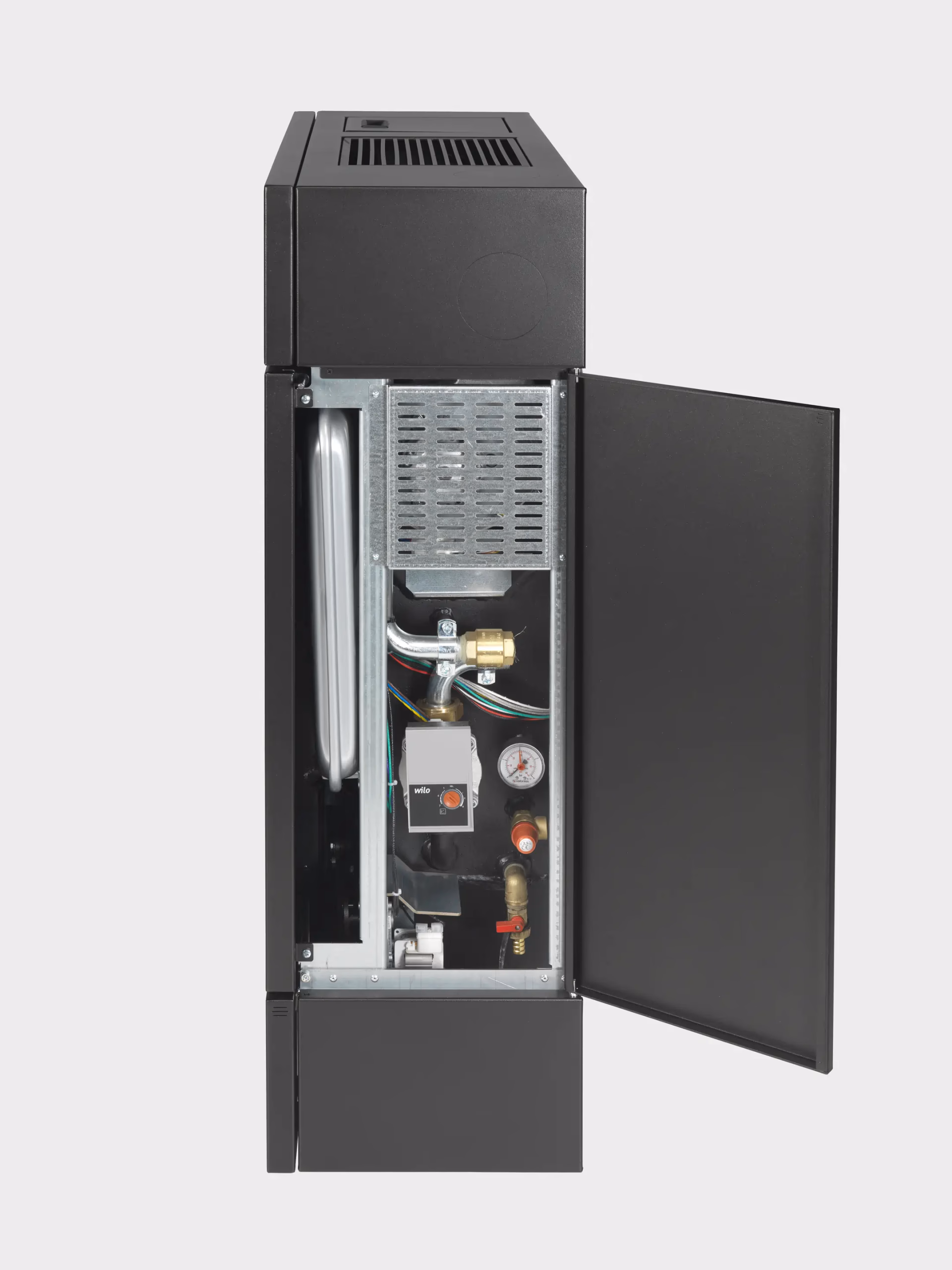 Termostufa a pellet KLOVER modello KLIO SLIM 120s 12 kW - immagine 3