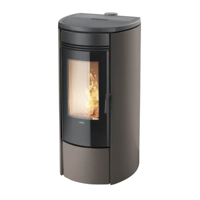 Stufa a pellet KLOVER modello OBLO' 80s 8,4 kW