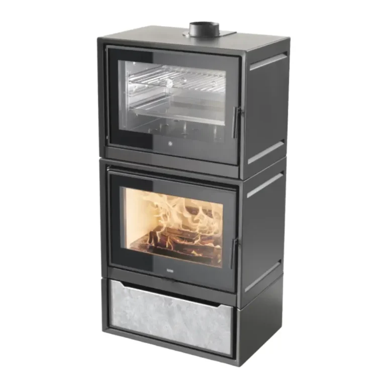 Stufa a legna con forno KLOVER modello KUOKI 110 11,4 kW