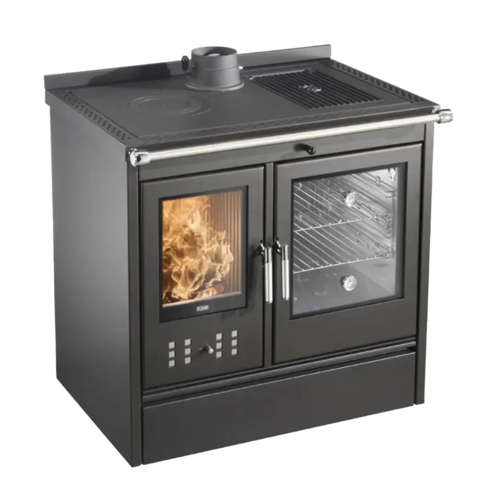 Cucina a legna KLOVER modello STAR 90 13,5 kW