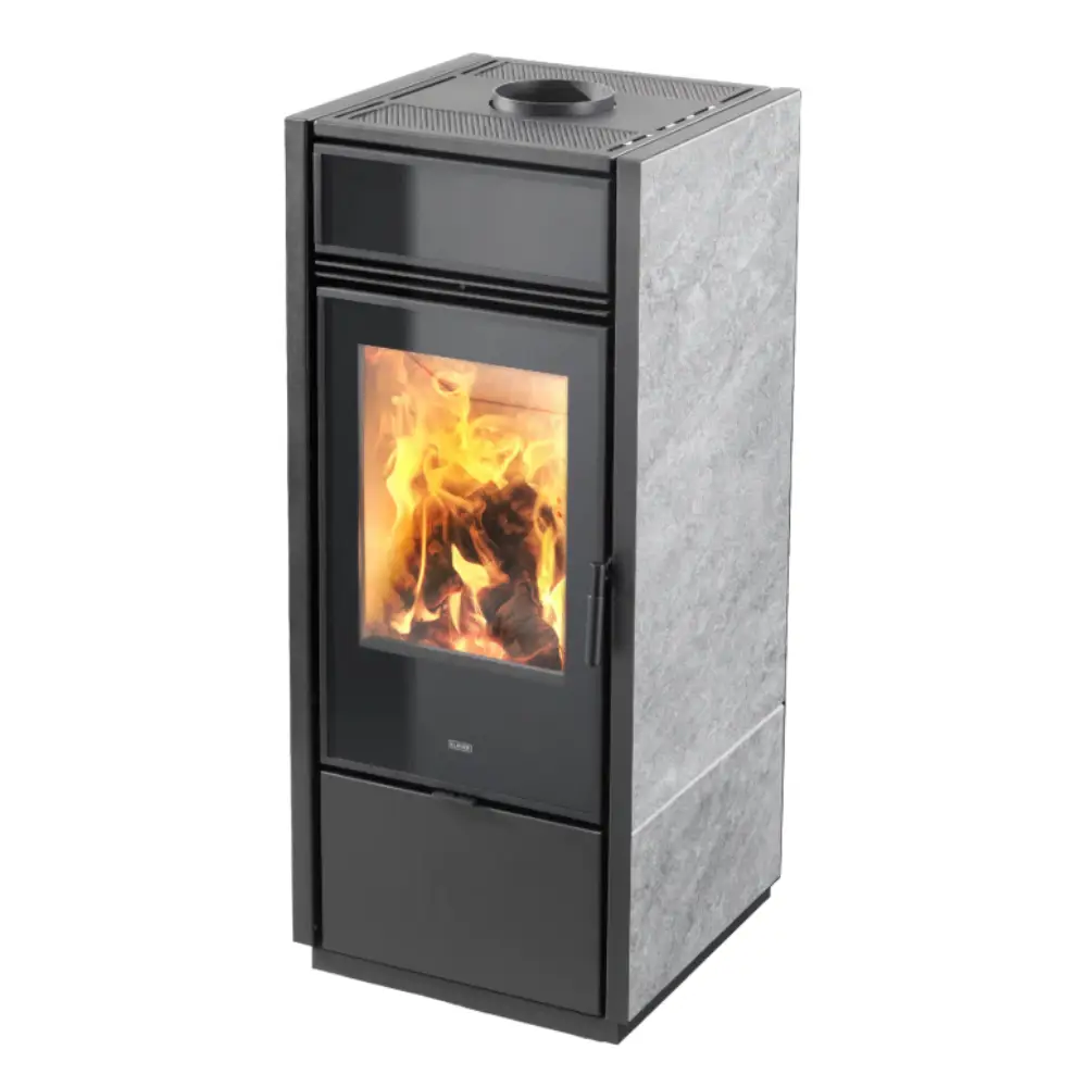 Stufa a legna KLOVER modello SWISS 10,2 kW