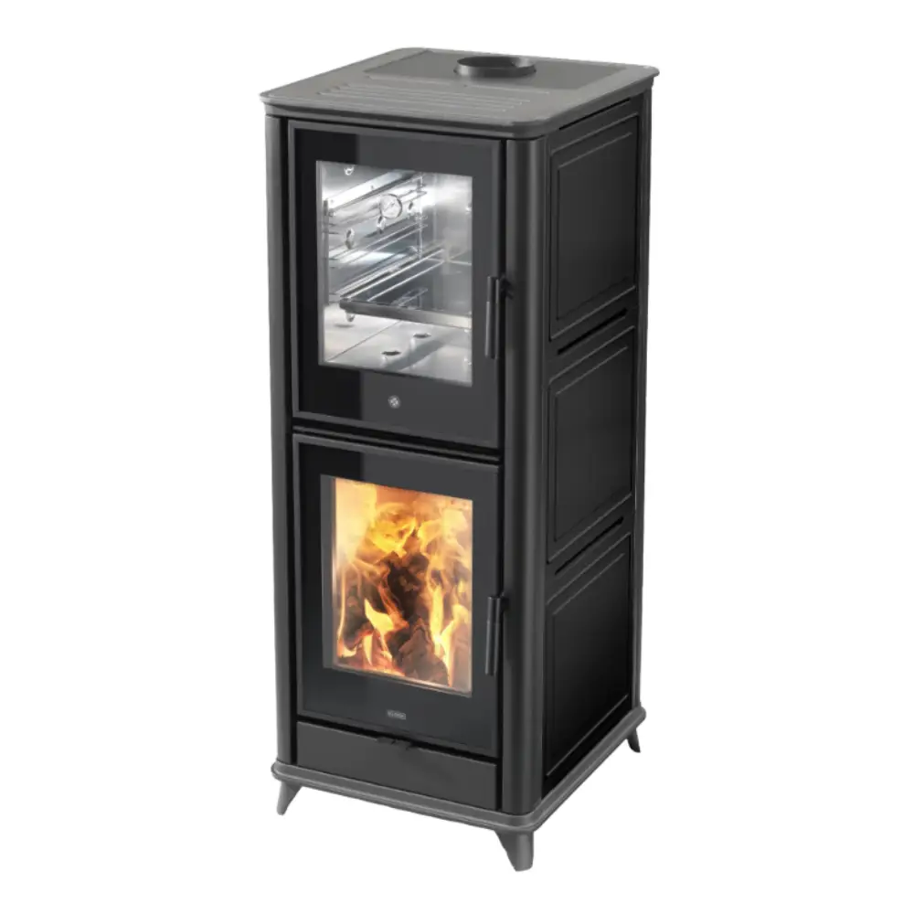 Stufa a legna KLOVER modello OLYMPIA PLUS 11 kW