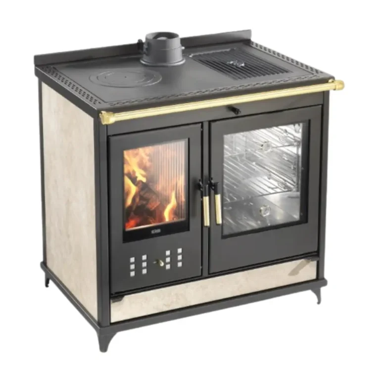 Cucina a legna KLOVER modello STAR 90 COUNTRY 13,5 kW