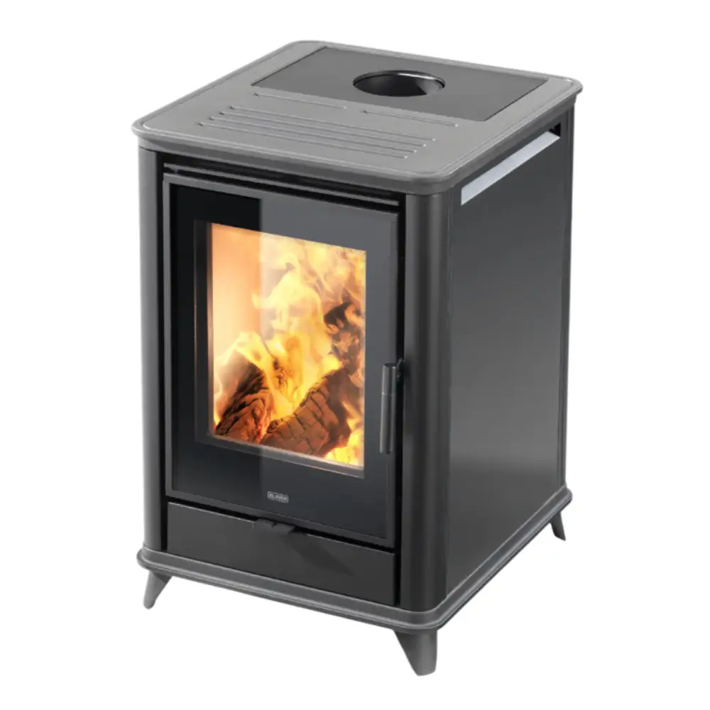 Stufa a legna KLOVER modello MISS WOOD 6,9 kW