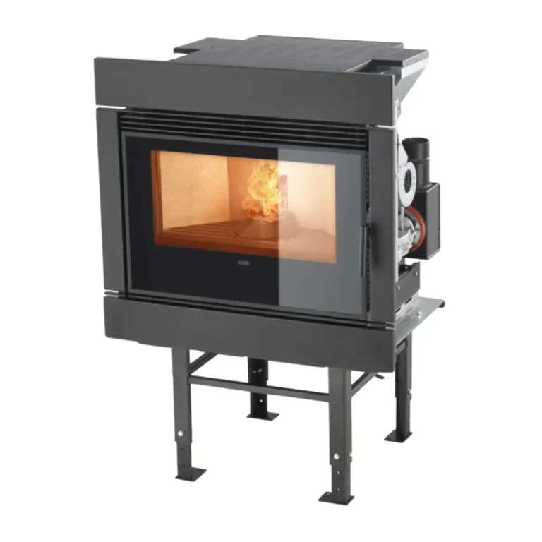 Inserto camino a pellet KLOVER modello WAVE 110s 11 kW