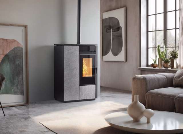 KLOVER pellet stove model SUPER 7 - 9 (Copia) (Copia) (Copia) - Image 2