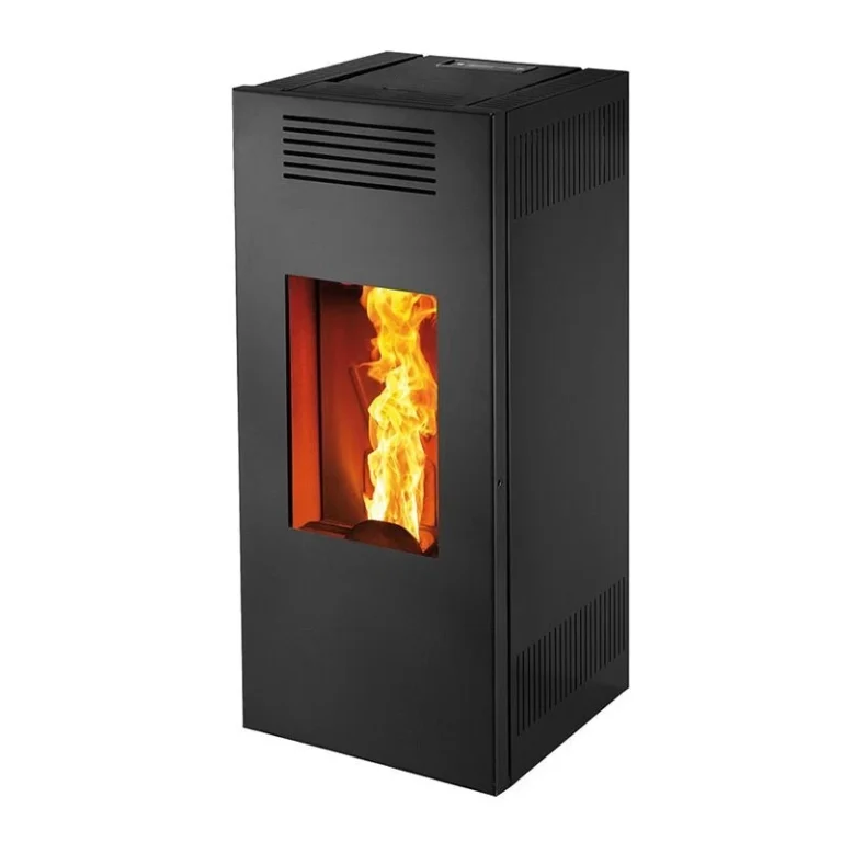 Stufa a legna MONTEGRAPPA modello LH 11 V NOIR 11 kW