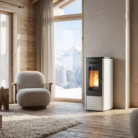 Stufa a pellet KLOVER modello SOFT 8s 7,8 kW - immagine 6