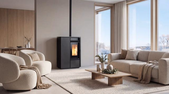 KLOVER pellet stove model SUPER 7 - 9 (Copia) (Copia) - Image 5