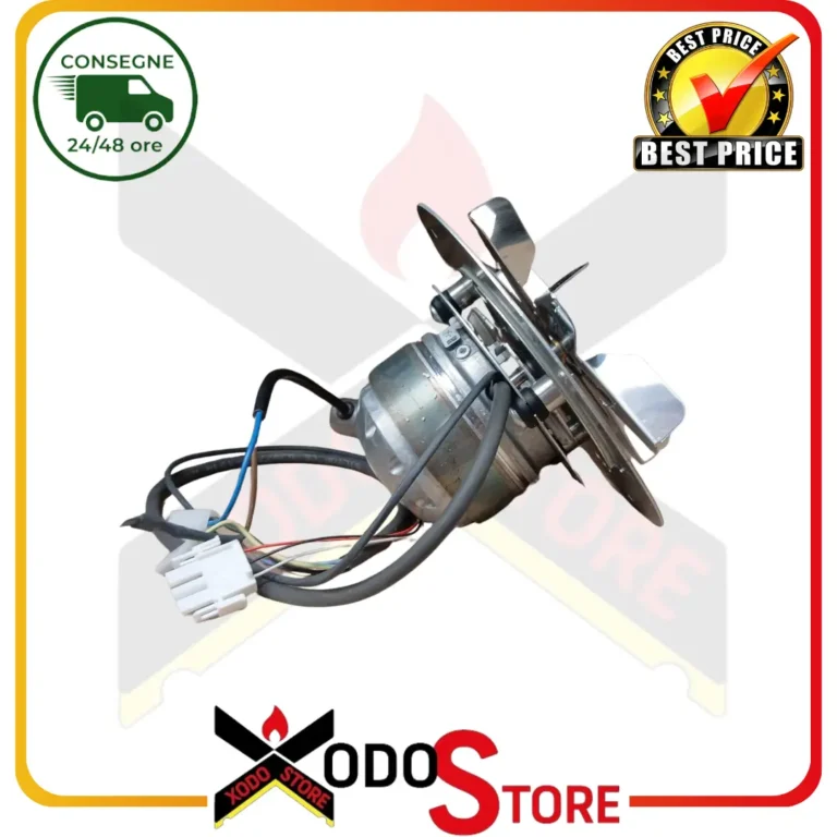 Ventilatore estrattore fumi R2E150-AK82-14 per stufa a pellet ORIGINALE EDILKAMIN cod. R625580