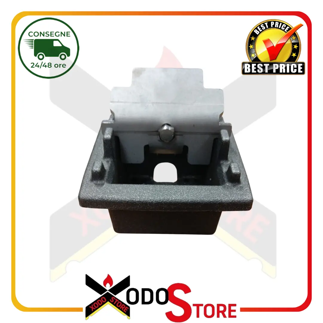 MISURE : lunghezza(cm): 12,5 larghezza(cm): 11 altezza(cm): 10,5 Dimensioni bicchiere braciere: 9,5×8,2 cm