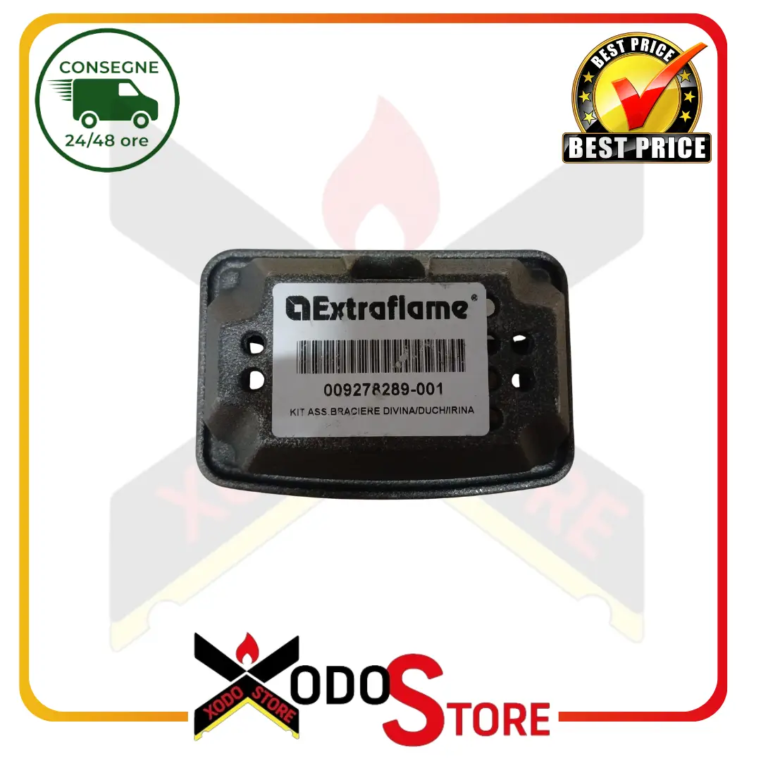 BRACIERE IN GHISA ORIGINALE NORDICA EXTRAFLAME PER STUFA A PELLET CODICE 009278289-001 - immagine 2