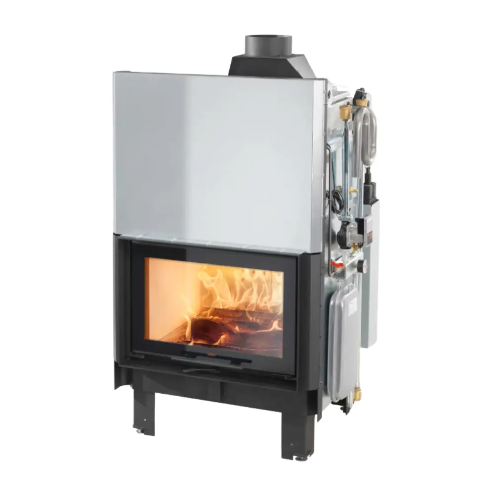 Termocamino a legna KLOVER modello ZEUS FRONTAL 17,4 kW