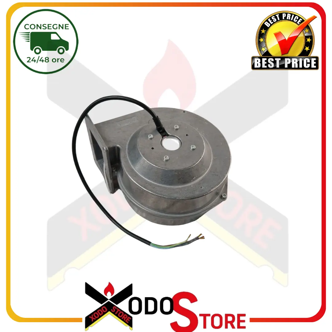 Ventilatore centrifugo per stufa a pellet EBM PAPST G2E120-AR77-01 (Rif.Int. 6061)