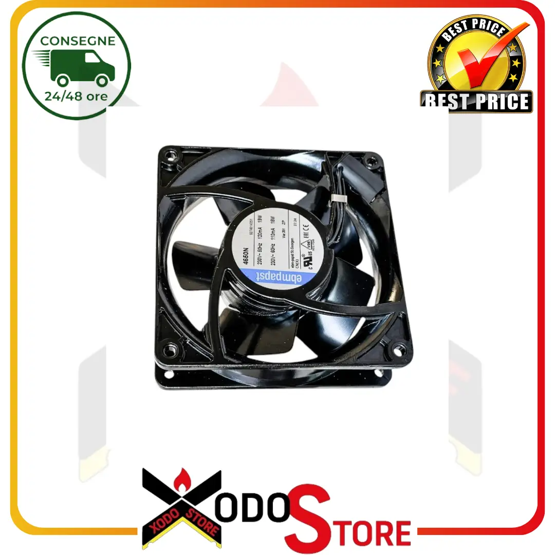 Ventilatore assiale con struttura e rotore in metallo cod. EBM4650N - RIF.INT. 3010 - immagine 3