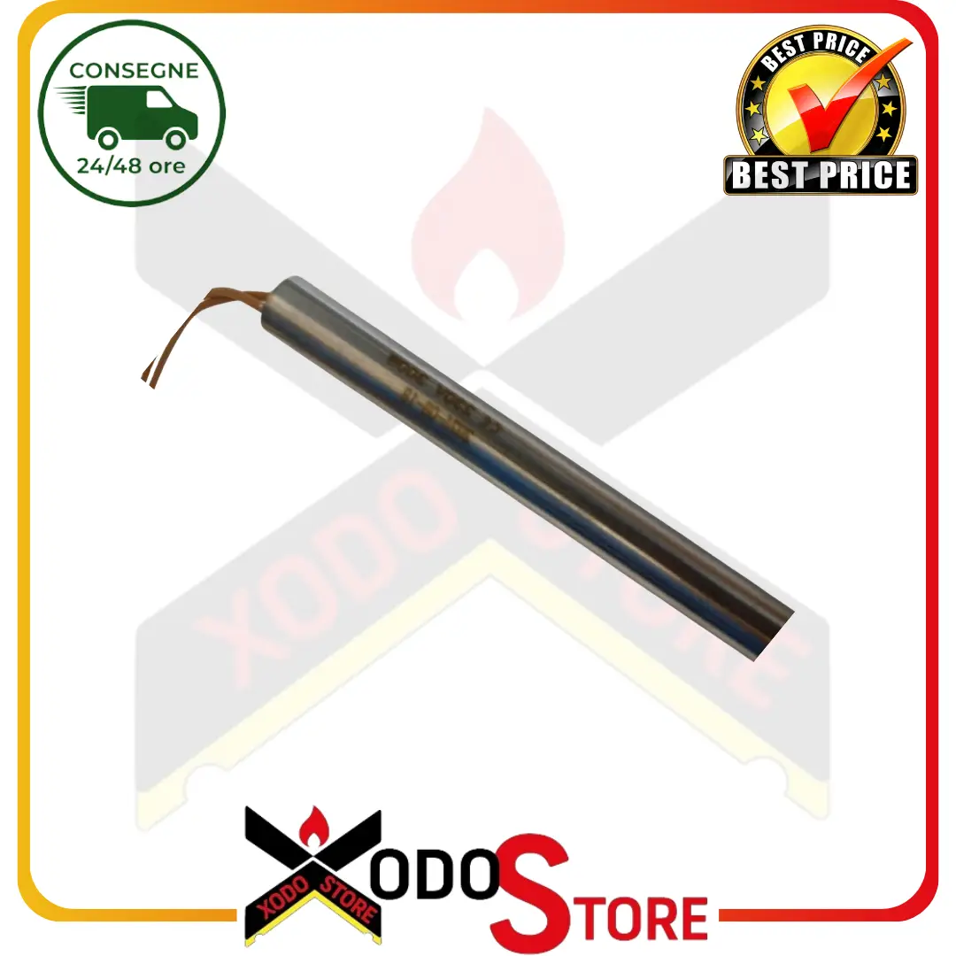 Candeletta resistenza accensione per stufa a pellet, 300 W, Ø 10 mm, lunghezza totale 155 mm, (RIF. INT. 1016) - immagine 5