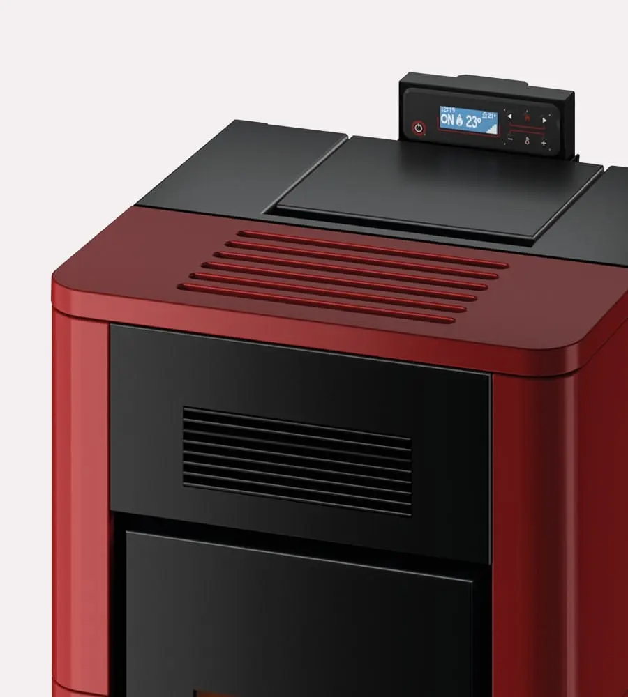 Termostufa a pellet CADEL modello RIVER IDRO 18 / 18 AUTOCLEAN - immagine 2