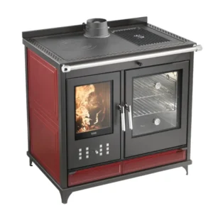 Cucina a legna KLOVER modello STAR 90 MAIOLICA 13,5 kW