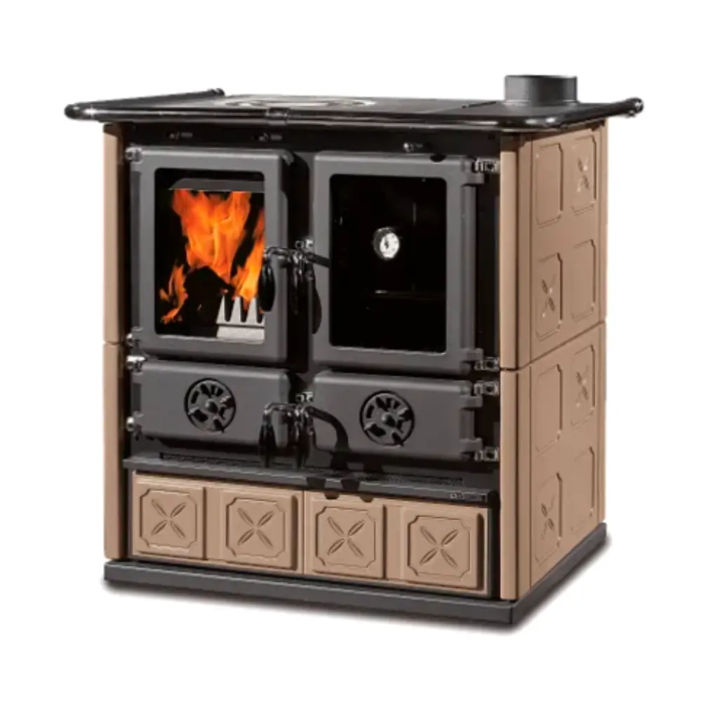 Cucina a legna NORDICA modello ROSETTA VST.16 MAIOLICA 7.9 kW