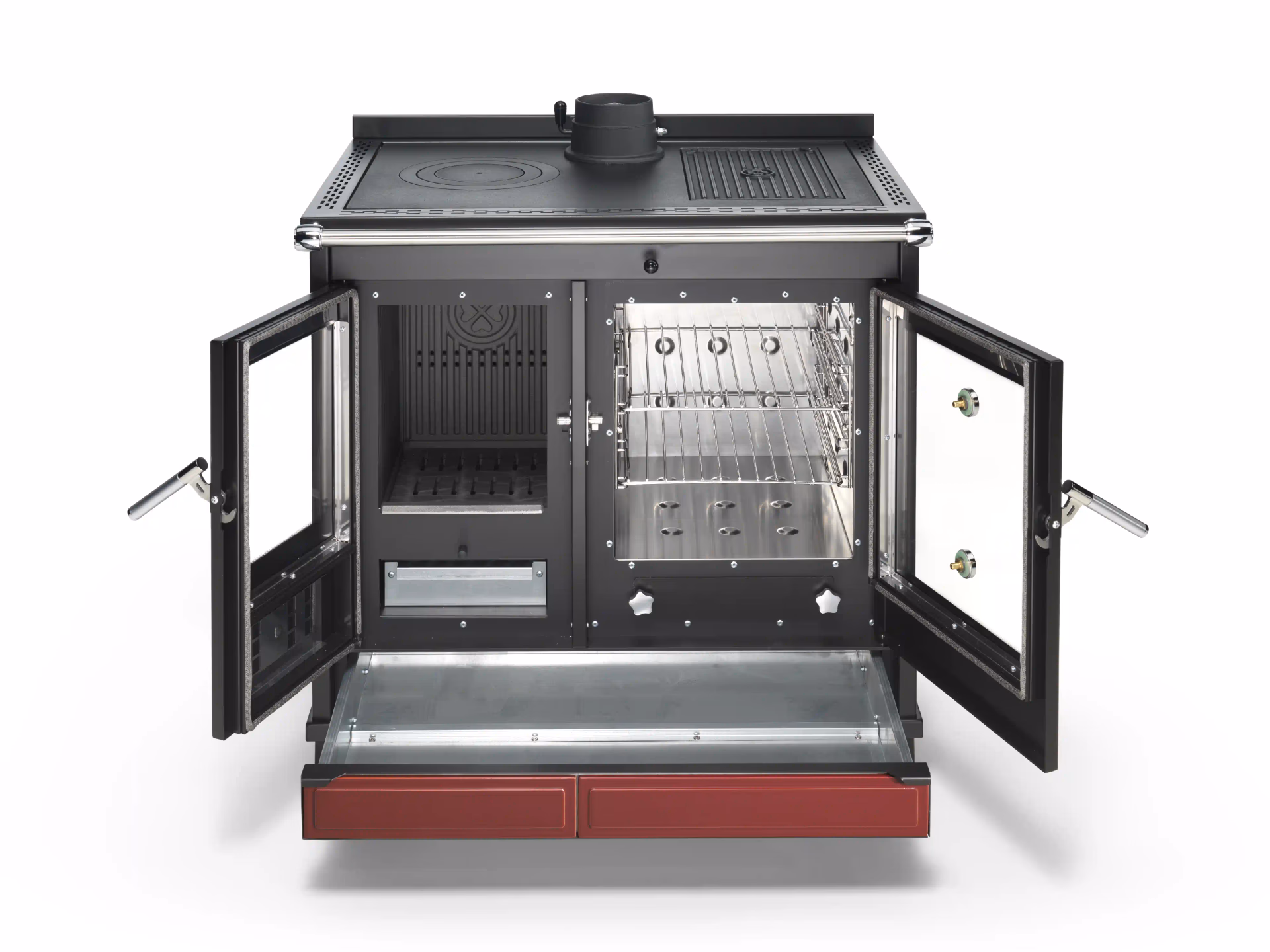 Cucina a legna KLOVER modello STAR 90 MAIOLICA 13,5 kW - immagine 3