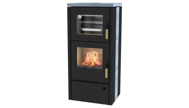 Stufa a legna con forno LOWENBERG modello WERGARD 10,2 kW