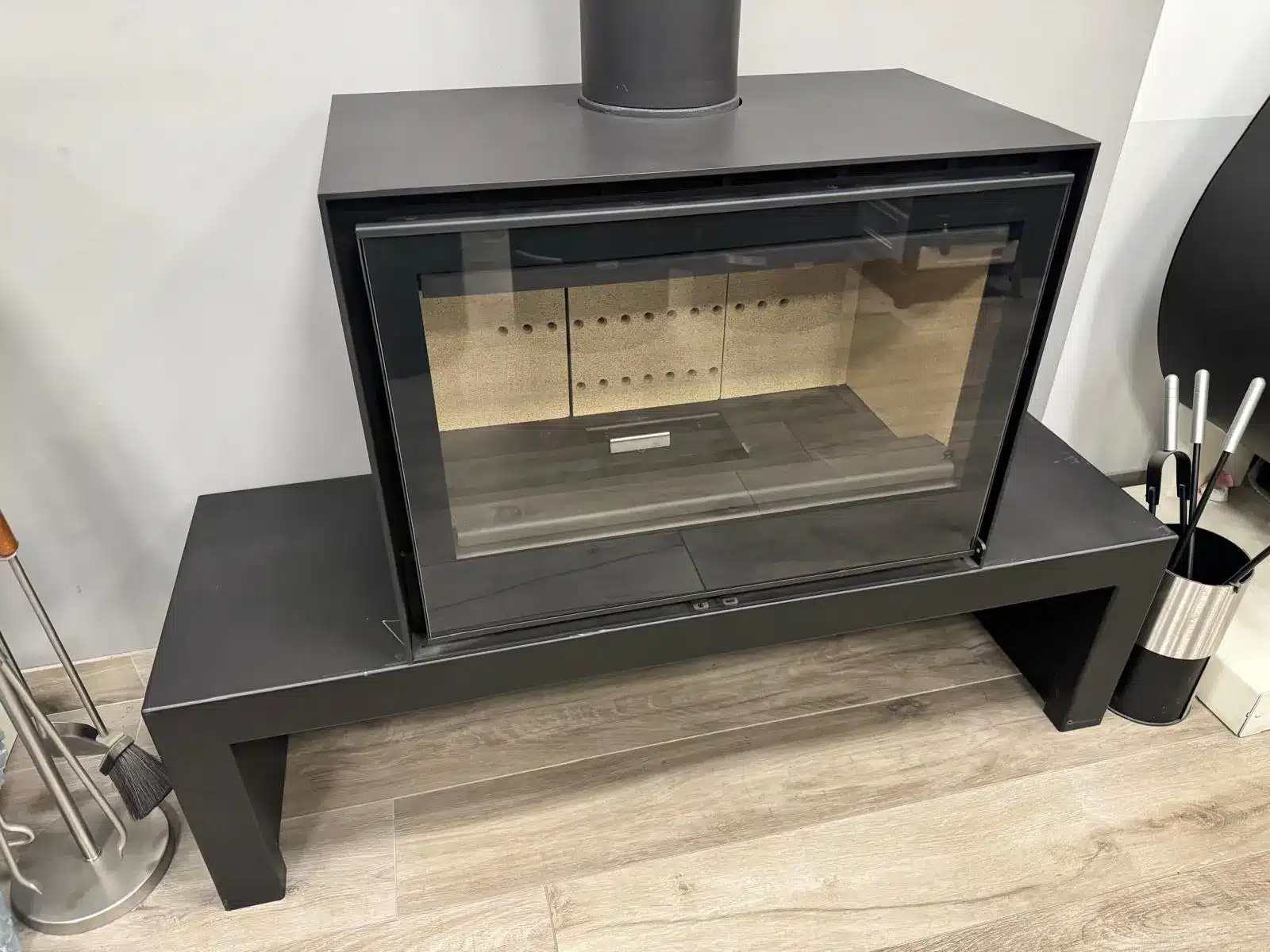 Stufa a legna ROCAL modello Habit 80+T Frontal - immagine 3