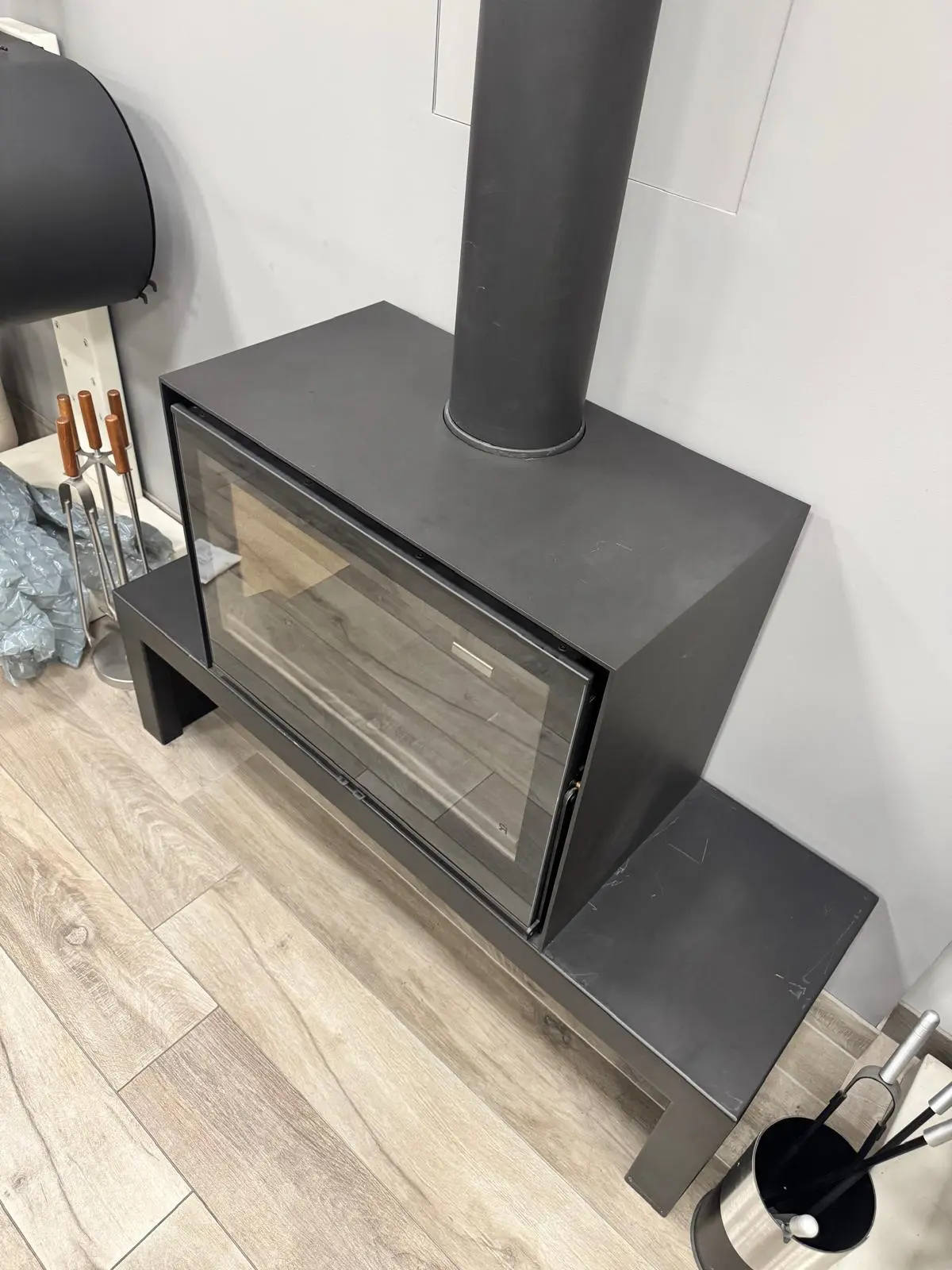 Stufa a legna ROCAL modello Habit 80+T Frontal - immagine 4