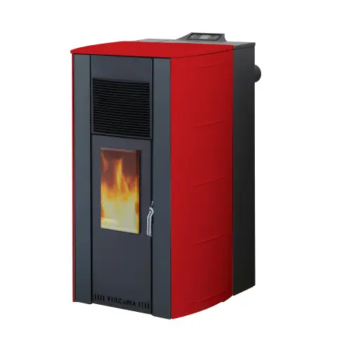 Stufa a pellet VULCANIA modello ALL-STONE CANALIZZATA ceramica - immagine 2