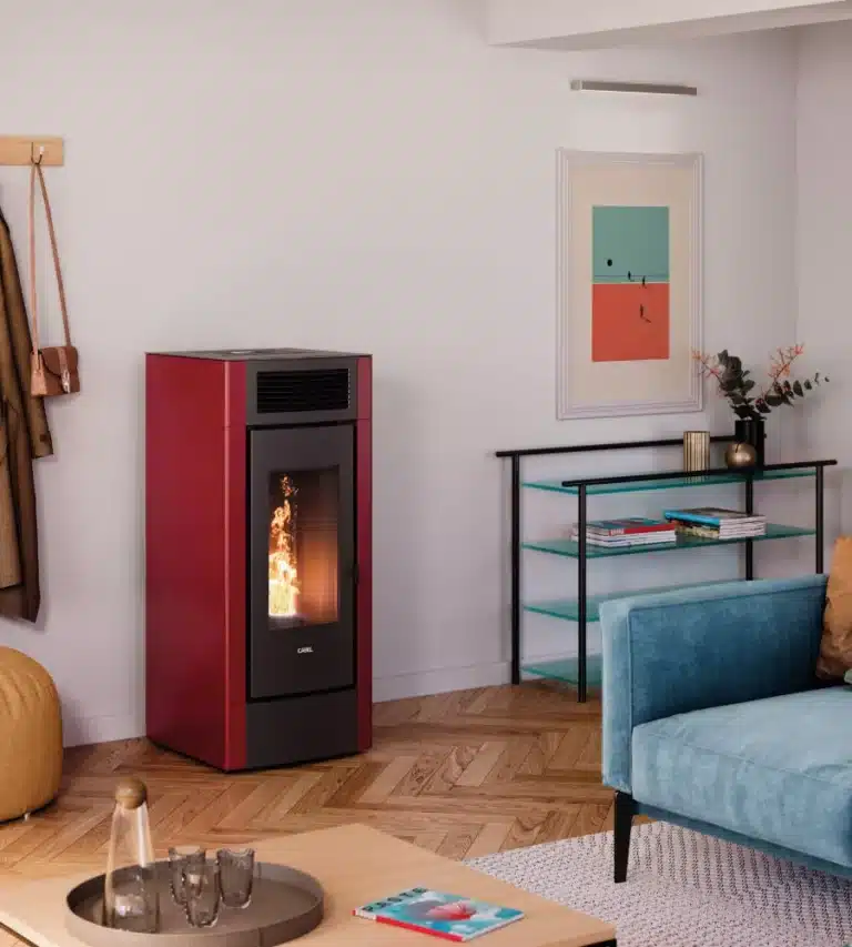 Stufa a pellet CADEL CRISTAL 9 AUTOCLEAN e CRISTAL 9 PLUS AUTOCLEAN