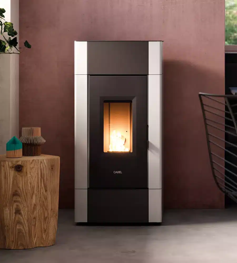 Stufa a pellet ventilata CADEL modello CRISTAL 8 e 8 PLUS - immagine 3