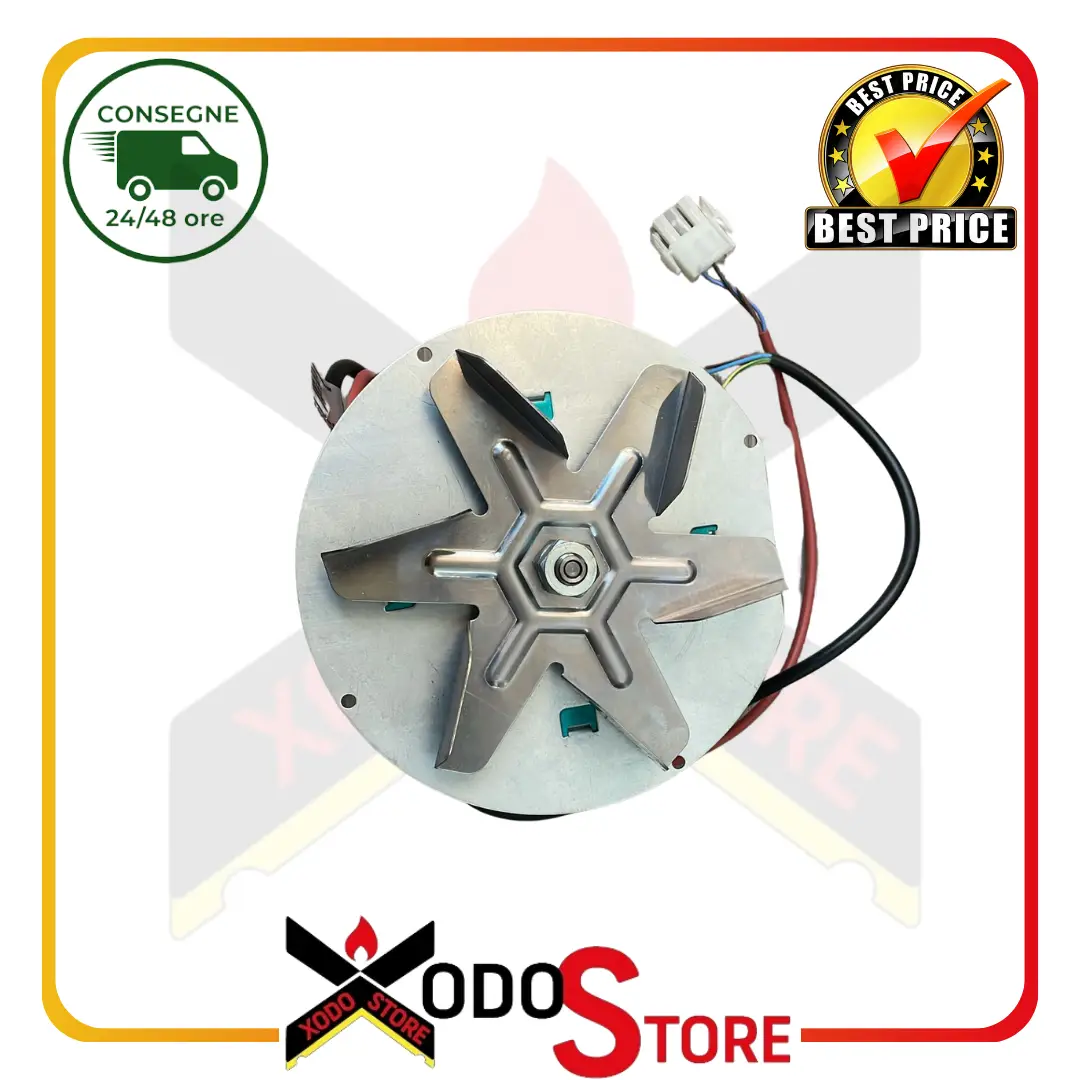 ESTRATTORE FUMI ORIGINALE EDILKAMIN PER STUFA A PELLET VFC3A23HWBFS0-V100 - R773450 - immagine 2
