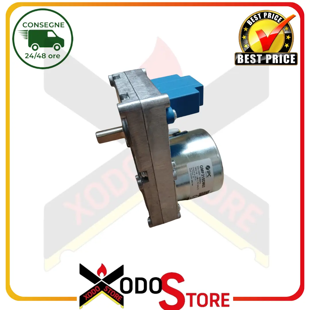 MOTORIDUTTORE IPC PER STUFA A PELLET ORIGINALE PALAZZETTI CODICE 892006821 - immagine 2
