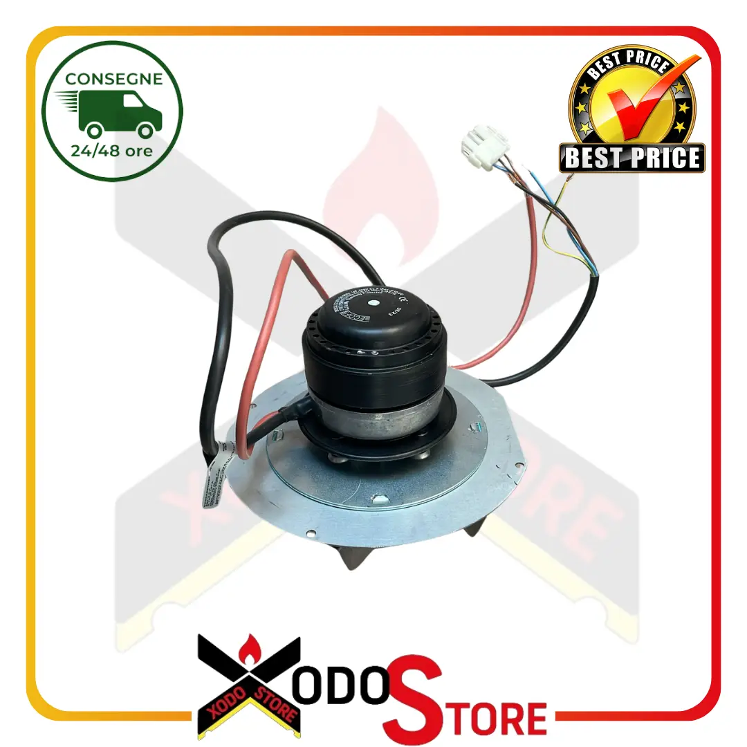 ESTRATTORE FUMI ORIGINALE EDILKAMIN PER STUFA A PELLET VFC3A23HWBFS0-V100 - R773450 - immagine 3