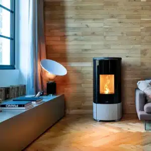 Stufa a pellet NOBIS modello ROUND A10