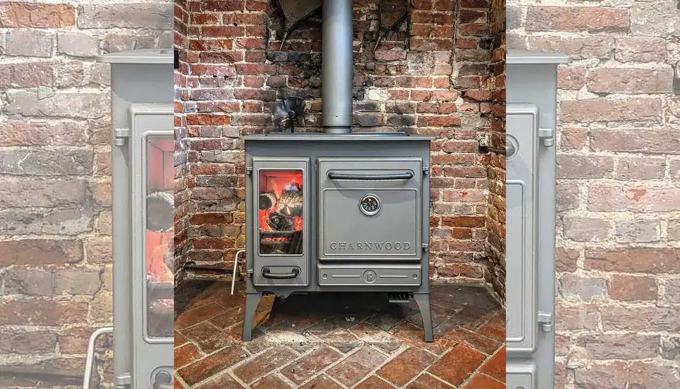 Stufa classica a legna con forno CHARNWOOD modello HAVEN 5 stelle 8kW - immagine 7