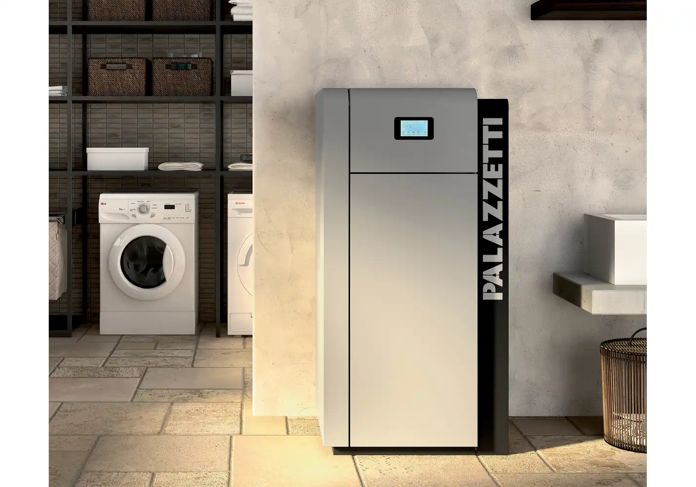 Caldaia a pellet PALAZZETTI modello JP 15 – 21 kW
