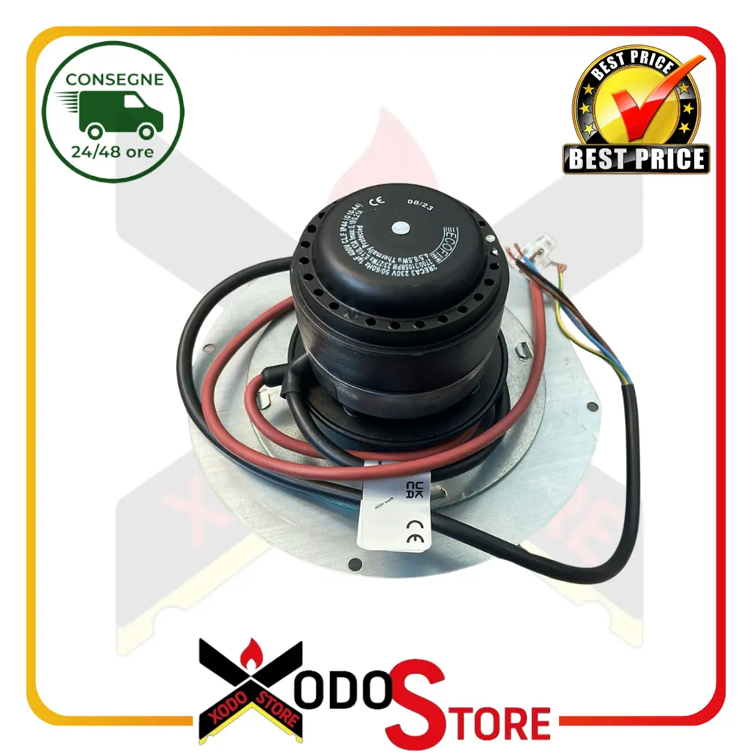 ESTRATTORE FUMI ORIGINALE EDILKAMIN PER STUFA A PELLET VFC3A23HWBFS0-V100 - R773450 - immagine 7