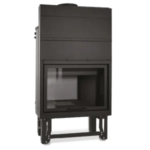 Termocamino a legna CLIMACALOR modello 80 IDROSTAR 30,3kW 4 stelle