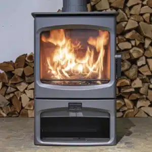 Stufa classica a legna CHARNWOOD modello AIRE 7 11kW
