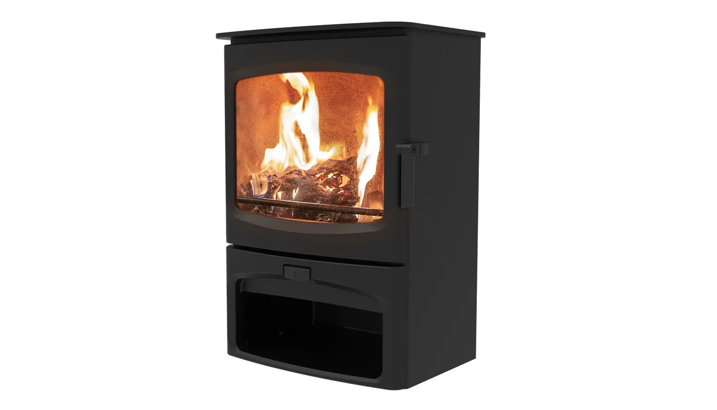 Stufa classica a legna CHARNWOOD modello AIRE 7 11kW - immagine 7