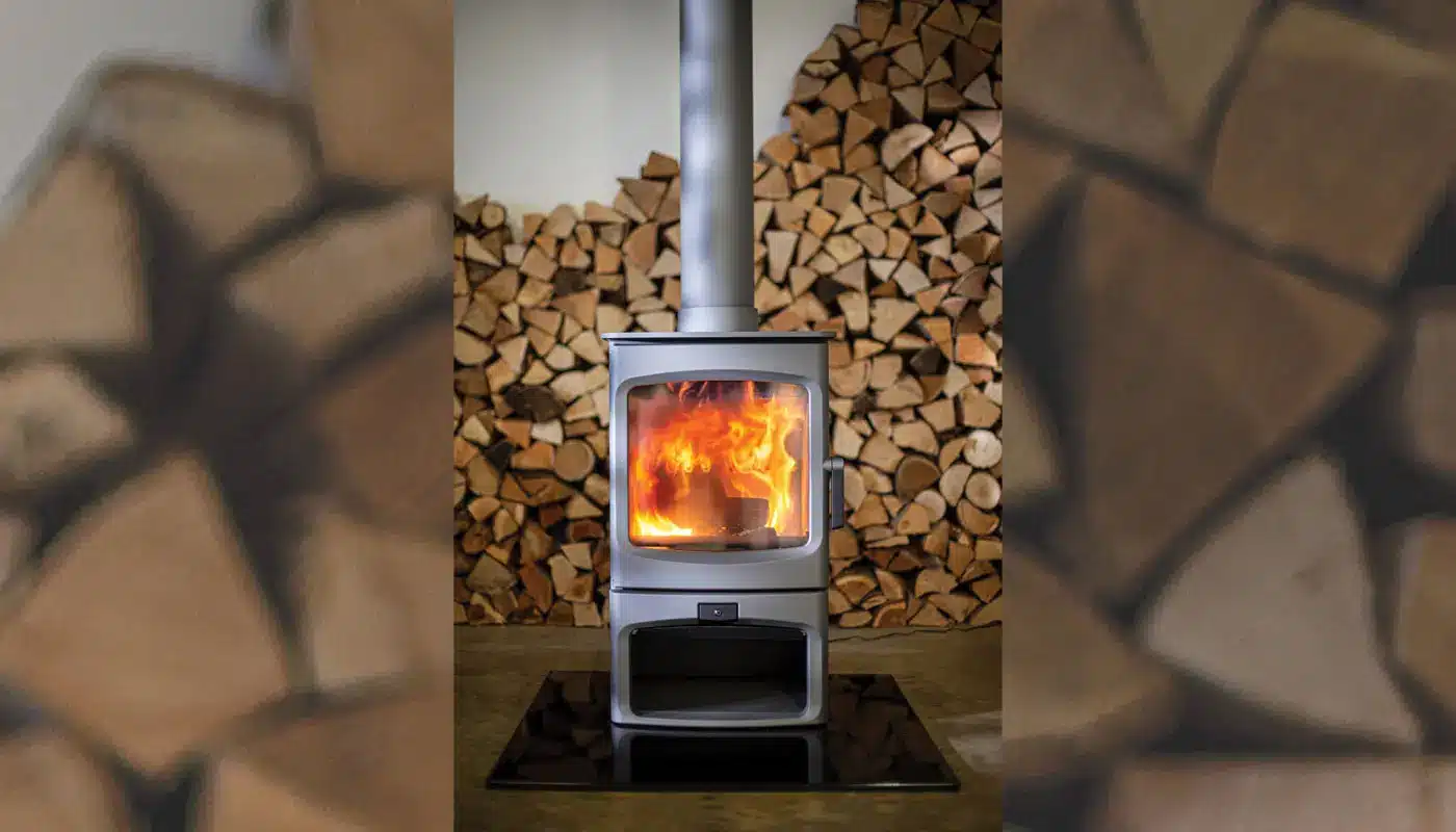 Stufa a legna CHARNWOOD modello AIRE E-500 8kW - immagine 2