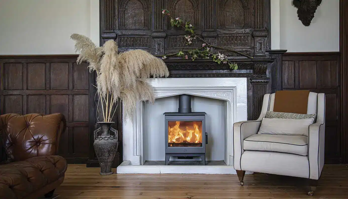 Stufa classica a legna CHARNWOOD modello CRANMORE 7 11kW - immagine 2